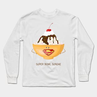 Super Bowl Sundae Long Sleeve T-Shirt